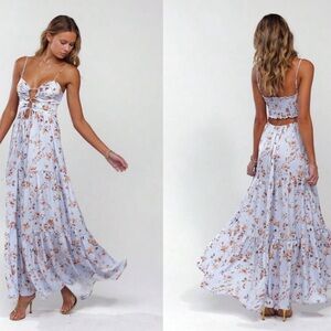 Summer Viral Floral Maxi Dress